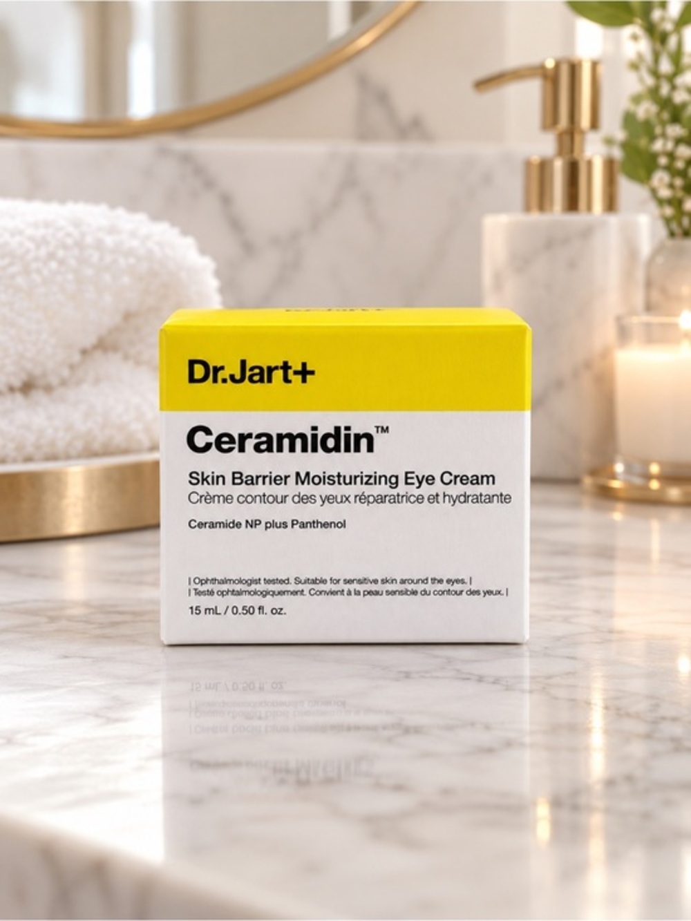 Dr. Jart+ Ceramidin Skin Barrier Moisturizing Eye Cream 15 mL New
